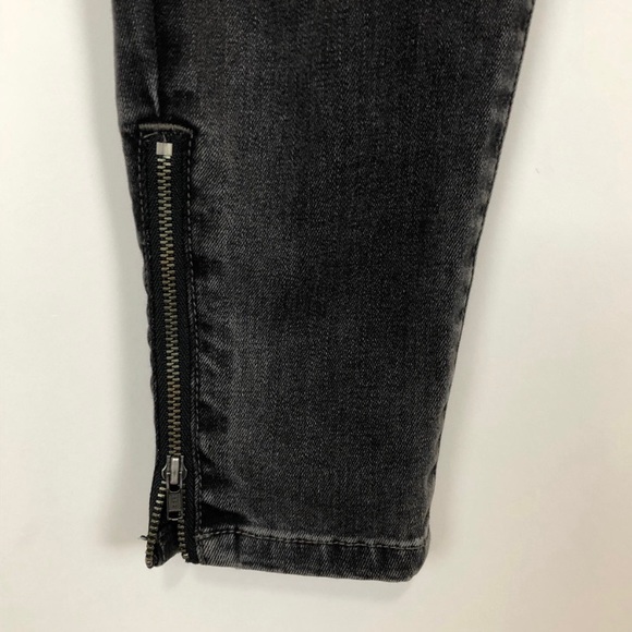Anthropologie Level 99 Mid Rise Ankle Zip Jeans - Picture 4 of 8